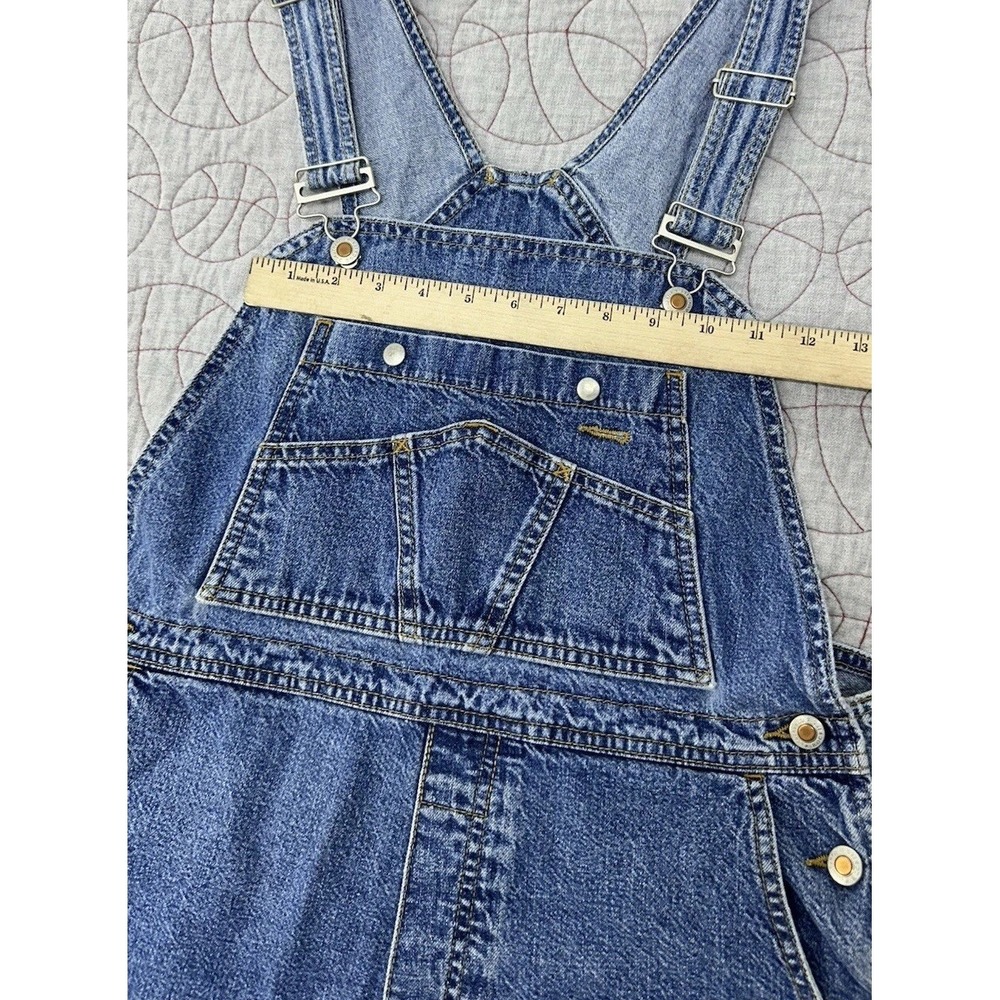 VTG 90s Rockies Relaxed Women's Denim Overalls / Size Large - Picture 10 of 13